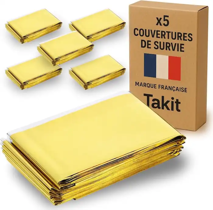 Couvertures de Survie Takit x5 – XL