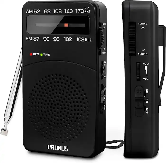 Mini Radio à Piles AM/FM Ultra Fiable