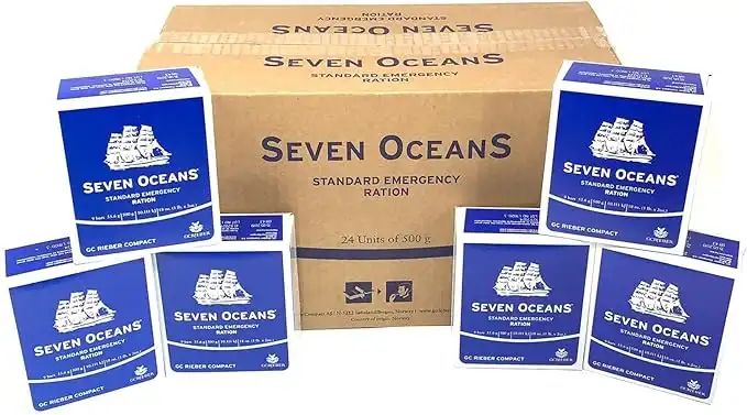 Rations Seven Oceans – 2 mois / 60 000 kcal